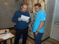 А.П.Расторгуев и Вячеслав Сазанович