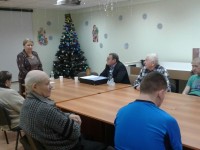 7 декабря: Л. Елистратова в реабилитационном центре инвалидов по зрению