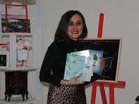 Галина Николаевна приняла книги огоньковцев