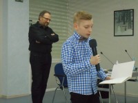 Юный Миша читал с душой и многим понравился – II место