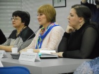 Участники дискусии за круглым столом