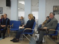 Слушатели дискусии за круглым столом