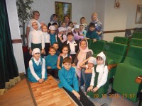 Среди маленьких слушателей