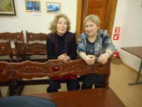 Надежда Лишманова и Людмила Елистратова