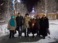 Мороз не помеха для тёплых встреч