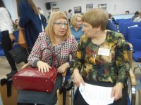 А.Бивол и Л.Елистратова – обмен мнениями