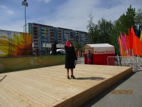 Звучат стихи Александры Лазаревой